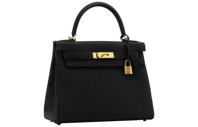 HERMES Kelly 28 Togo Noir