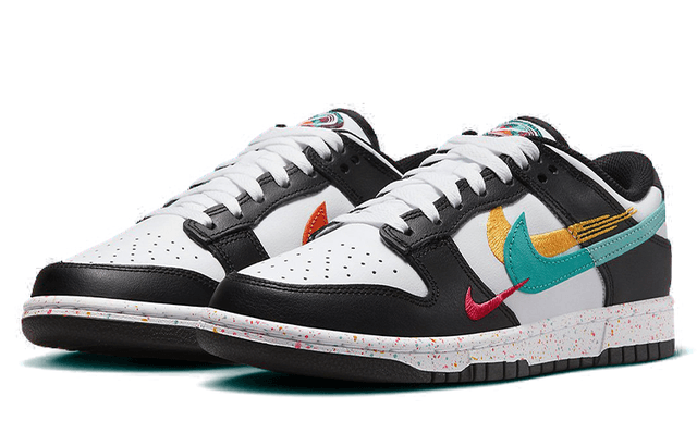 Nike Dunk Low Multi-Color Swoosh