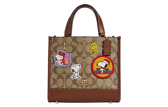 COACH x Peanuts Snoopy Dempsey 22 Tote