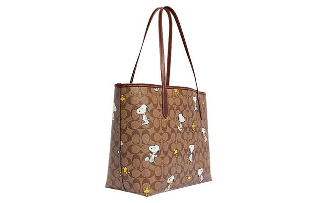 COACH x Peanuts Snoopy Dempsey 33 Tote