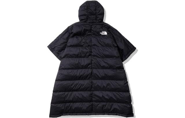 THE NORTH FACE Padded Poncho Coat Logo