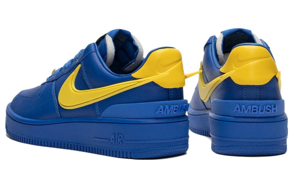 AMBUSH x Nike Air Force 1 Low "Game Royal and Vivid Sulfur"