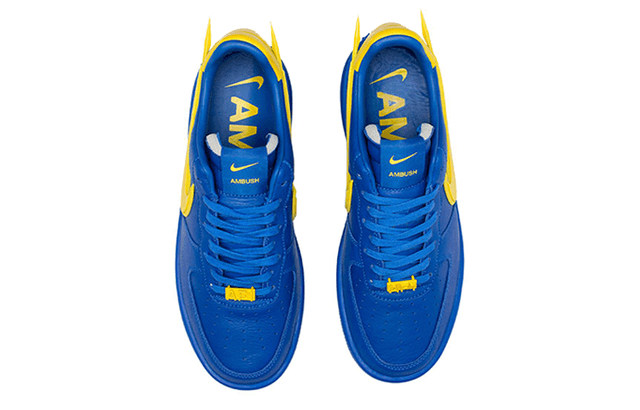 AMBUSH x Nike Air Force 1 Low "Game Royal and Vivid Sulfur"