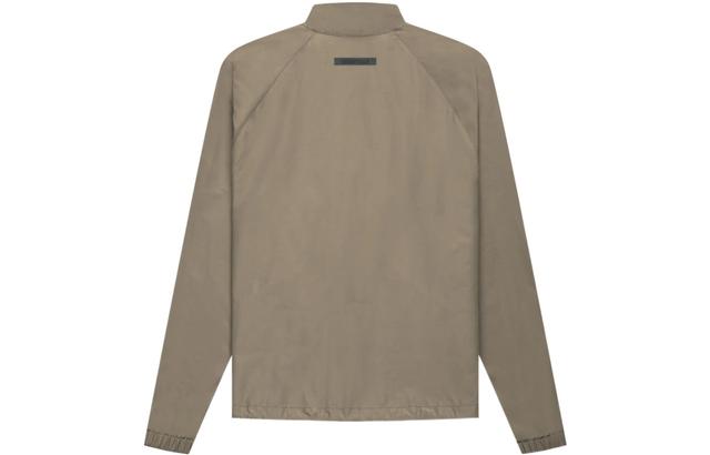 Fear of God Essentials FW21 Half Zip Track Jacket Harvest Logo