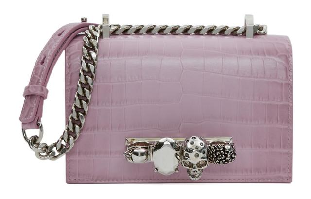 Alexander McQueen JEWELLED SATCHEL