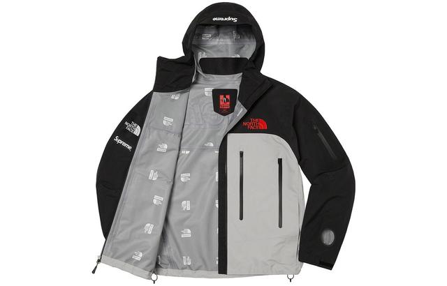 Supreme x THE NORTH TNF Supreme FW22 Week13 FACE Taped Seam Shell Jacket Logo