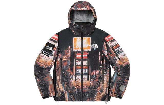 Supreme x THE NORTH TNF Supreme FW22 Week13 FACE Taped Seam Shell Jacket Logo