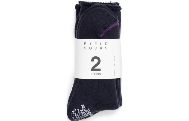 THE NORTH FACE PURPLE LABEL Pack Field Socks 2P Logo 2