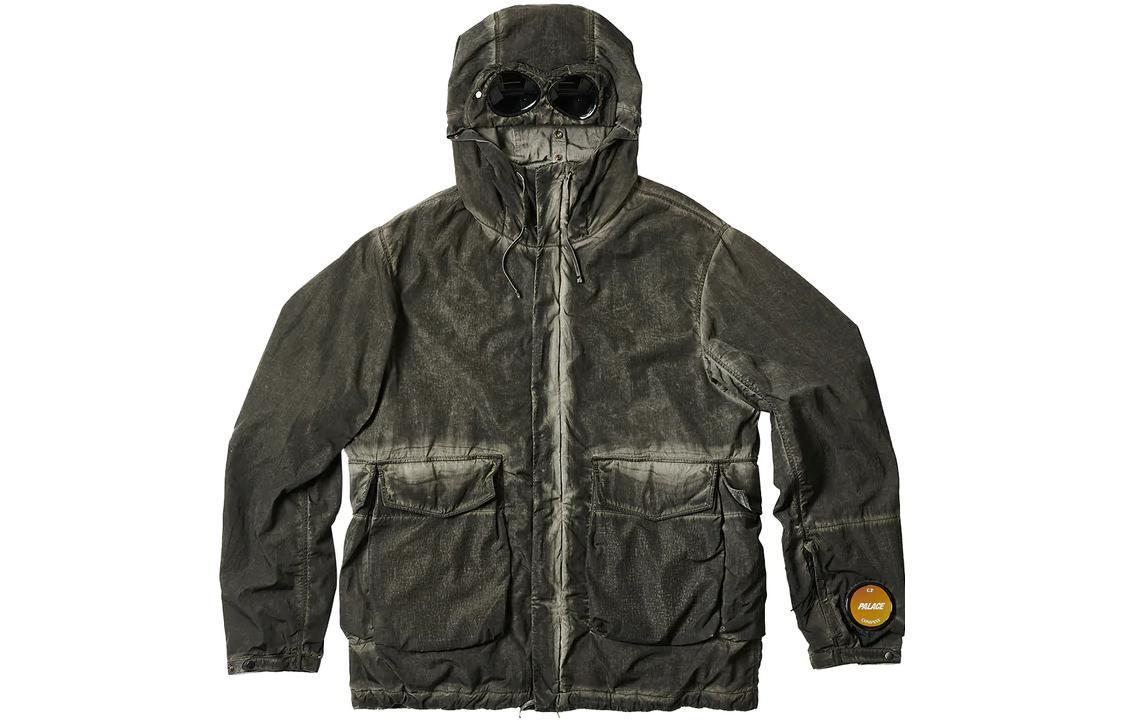 PALACE x C.P.Company FW22 Shell Goggle Jacket Black