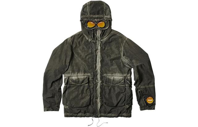 PALACE x C.P.Company FW22 Shell Goggle Jacket Black