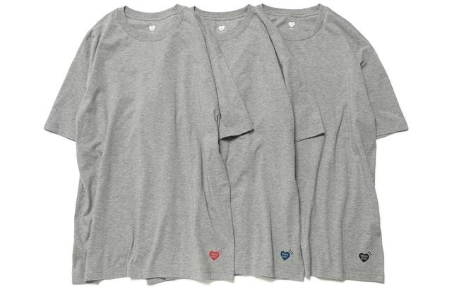 HUMAN MADE FW22 3-Pack T-shirt Set T 3