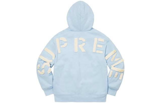 Supreme FW22 Week 17 Faux Fur Lined Zip Up Hooded Sweatshirt