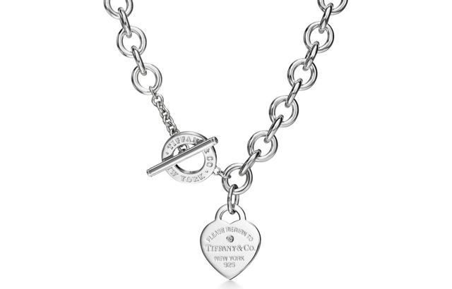 TIFFANY CO. Return to Tiffany Heart Tag 925