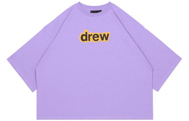 Drew House FW22 Secret Boxy Ss Tee Lavender LogoT