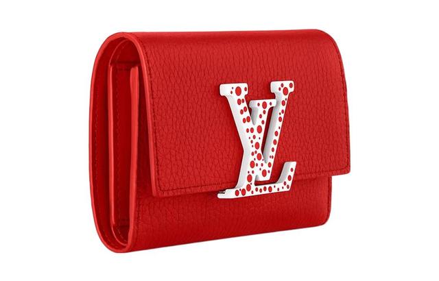 LOUIS VUITTON x Yayoi Kusama Capucines Taurillon