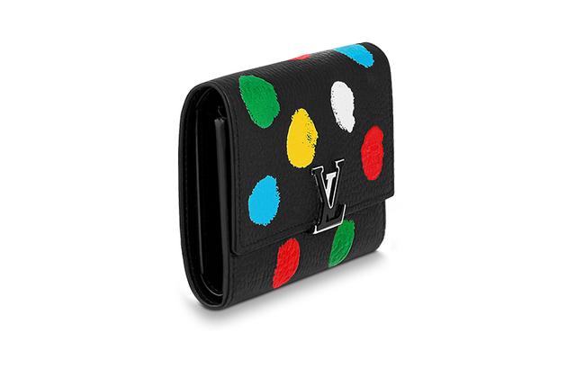 LOUIS VUITTON x Yayoi Kusama Capucines Compact Wallet