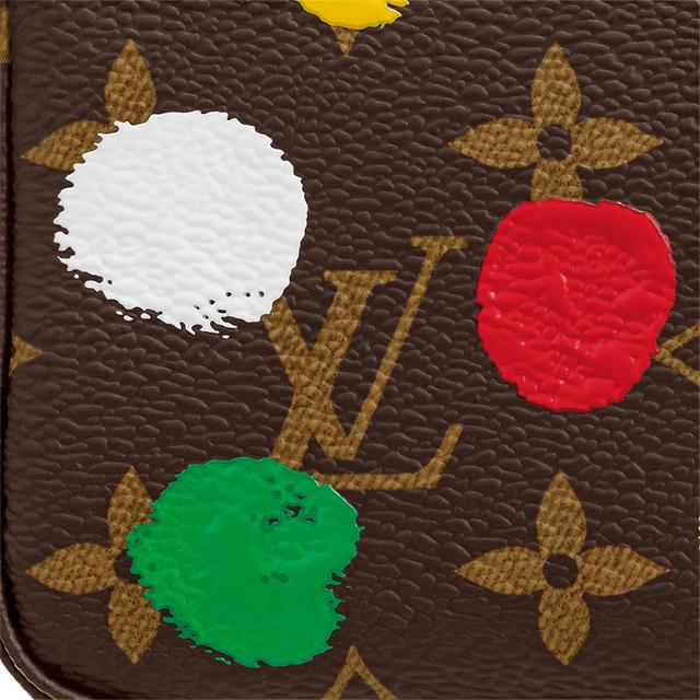 LOUIS VUITTON x Yayoi Kusama Pochette AcctssoiresMini