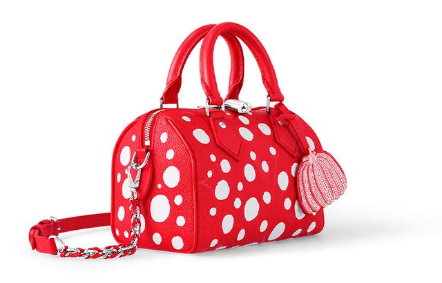 LOUIS VUITTON x Yayoi Kusama Speedy Bandoullere 20