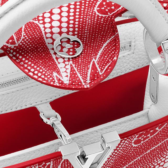 LOUIS VUITTON x Yayoi Kusama Capucines BB Taurillon