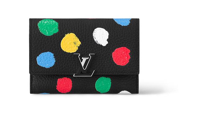 LOUIS VUITTON x Yayoi Kusama Capucines Compact Wallet