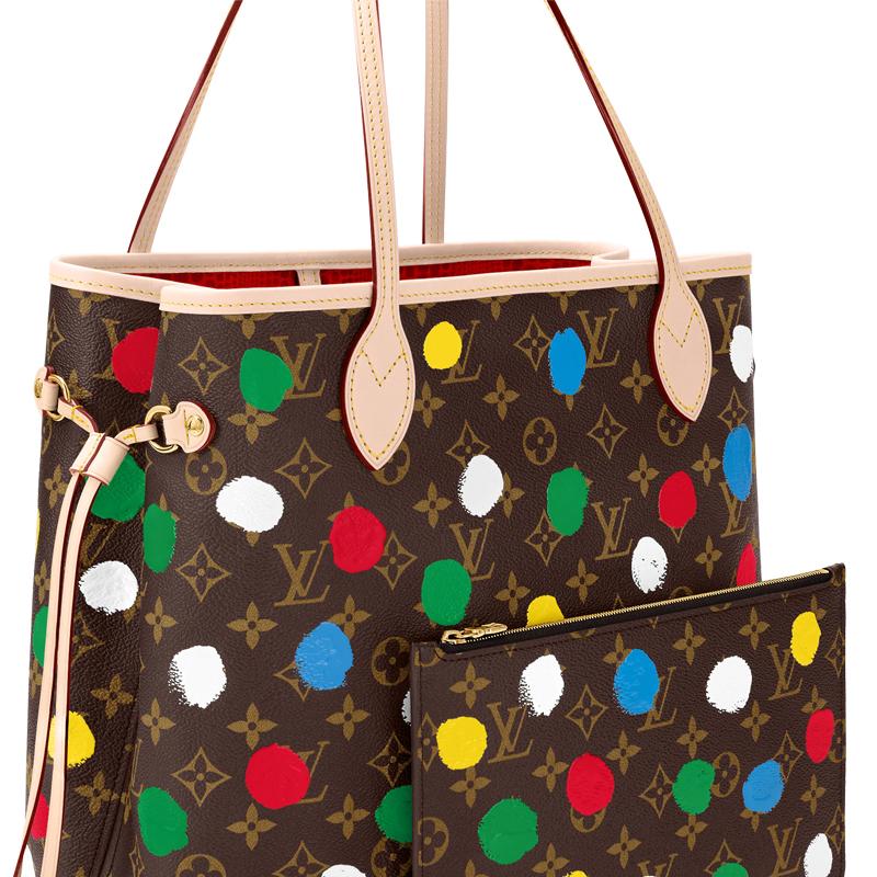 LOUIS VUITTON x Yayoi Kusama NEVERFULL MM Tote