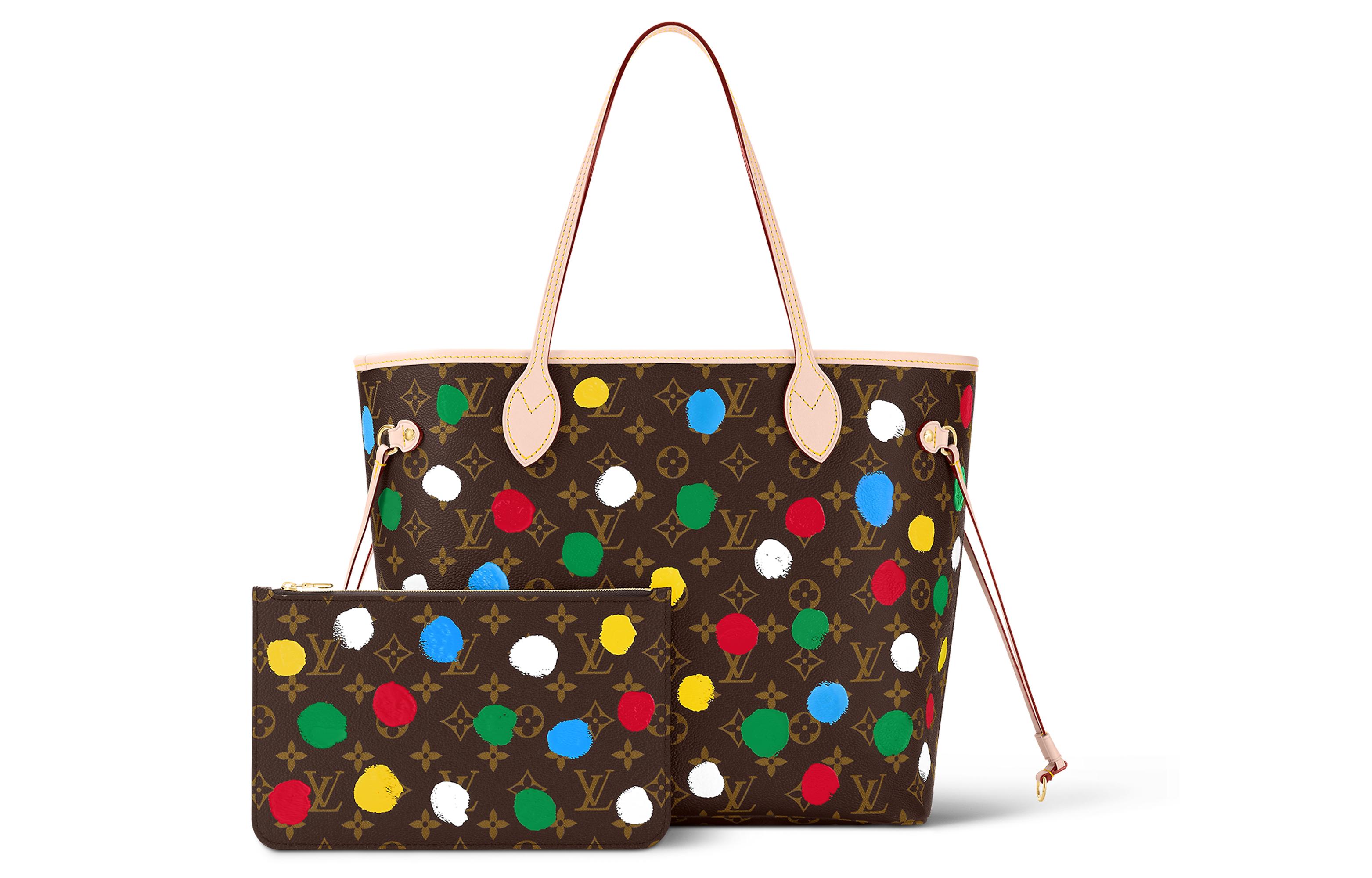 LOUIS VUITTON x Yayoi Kusama NEVERFULL MM Tote