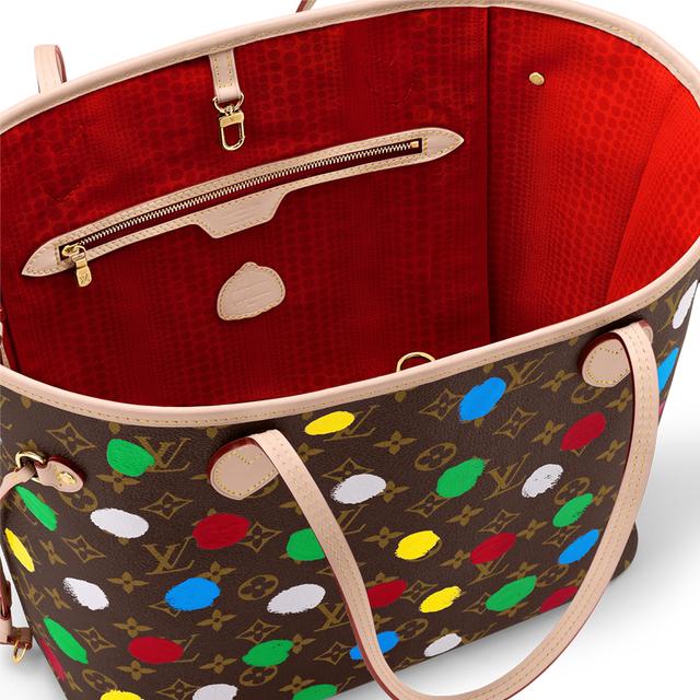 LOUIS VUITTON x Yayoi Kusama NEVERFULL MM Tote