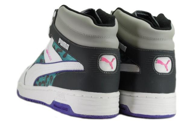 PUMA Slipstream Animal Lace Up "White Fluo Teal"