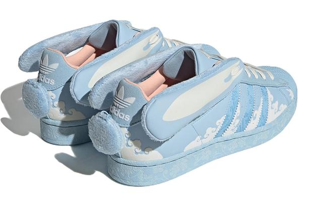 melting sadness x adidas originals Superstar Papercut