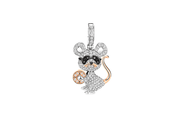 Qeelin Bo Bo Mouse 18K