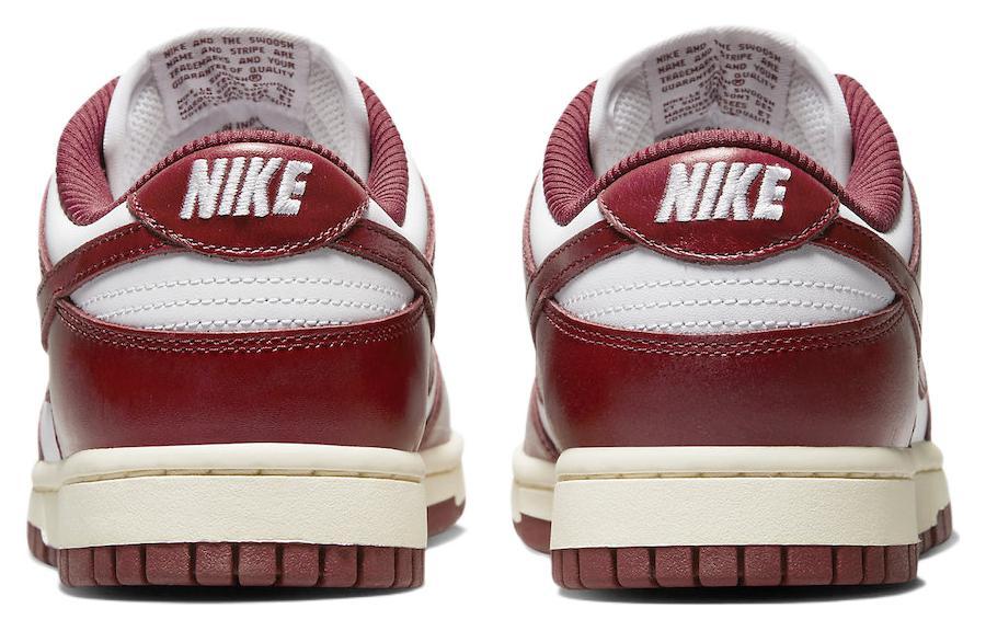 Nike Dunk Low PRM "Team Red"and White