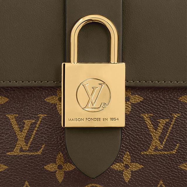 LOUIS VUITTON Locky BB Logo