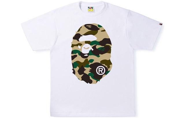 A BATHING APE Bape SS23 1st Camo Big Ape Head Tee T