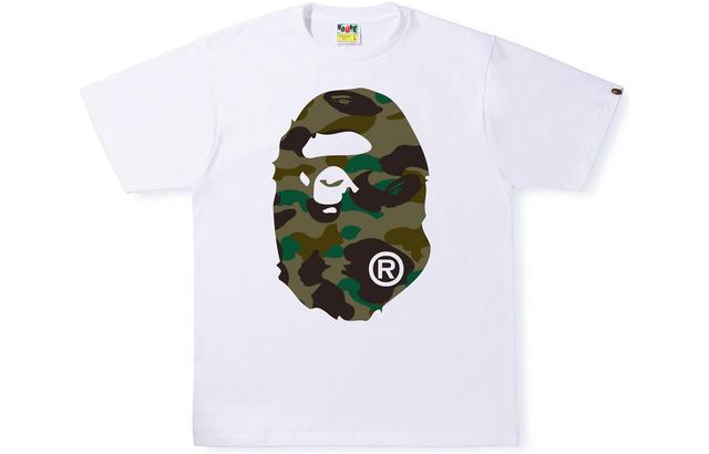 A BATHING APE Bape SS23 1st Camo Big Ape Head Tee T