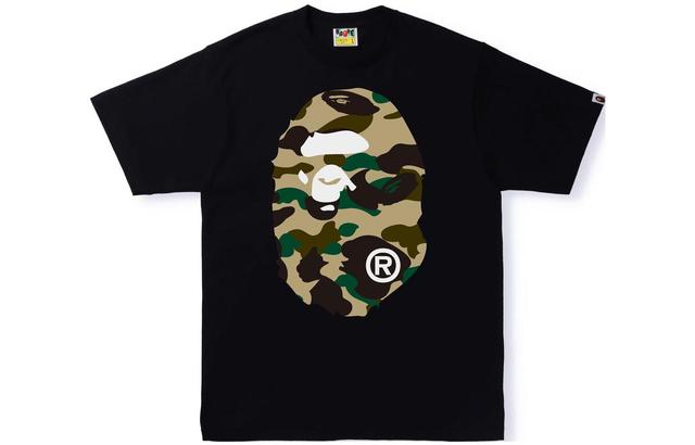 A BATHING APE Bape SS23 1st Camo Big Ape Head Tee T