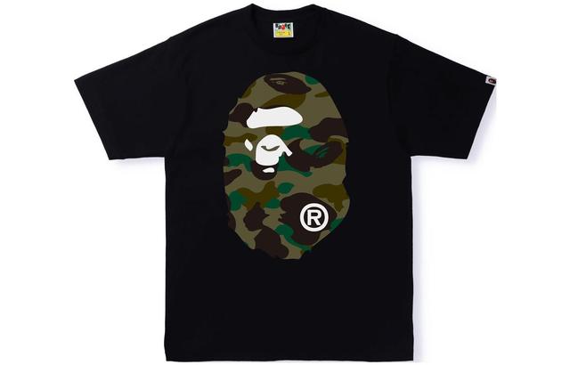 A BATHING APE Bape SS23 1st Camo Big Ape Head Tee T