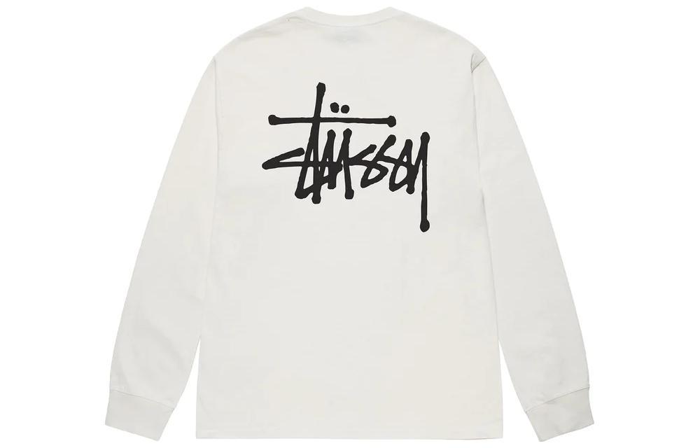 Stussy Basic Stssy Pigment Dyed Ls Tee LogoT