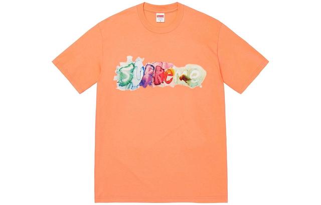 Supreme SS23 Week 1 WATERCOLOR TEE LogoT