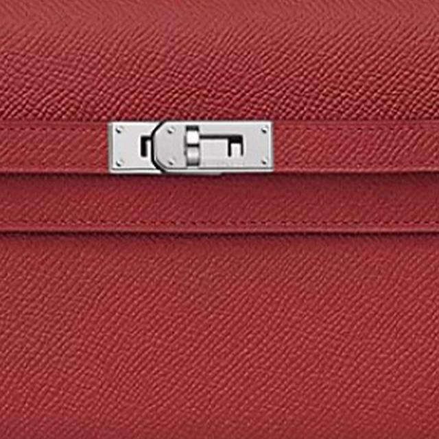 HERMES Kelly To Go Epsom K1 Rouge Grenade