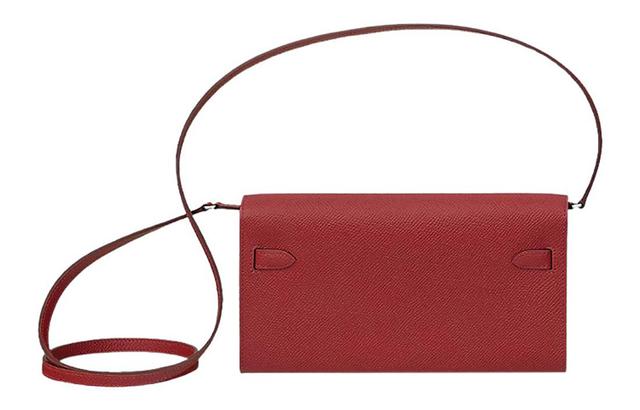 HERMES Kelly To Go Epsom K1 Rouge Grenade