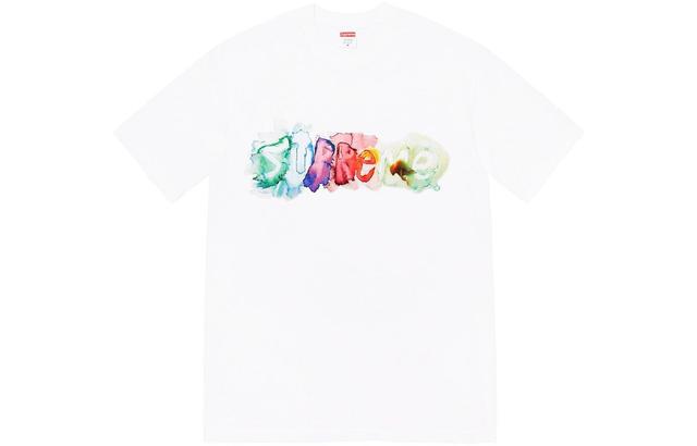 Supreme SS23 Week 1 WATERCOLOR TEE LogoT