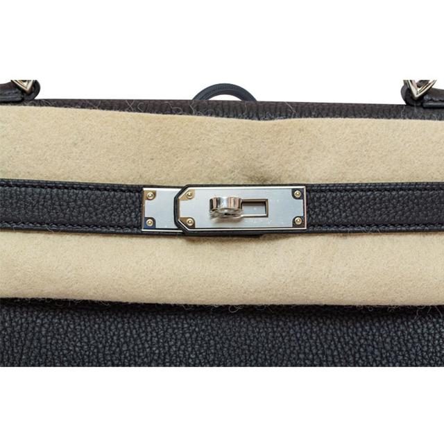 HERMES Kelly 28 Togo Noir