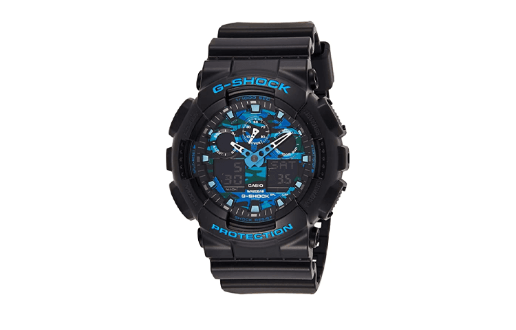 CASIO G-SHOCK COOL BLUE 55*51.2mm GA-100CB-1A