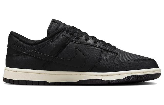 Nike Dunk Low Black Canvas