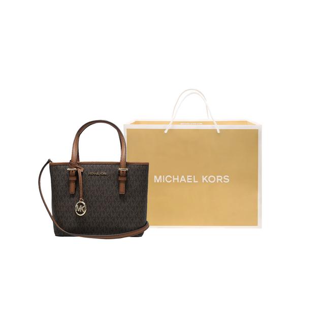 MICHAEL KORS MK Jet Set Logo Tote