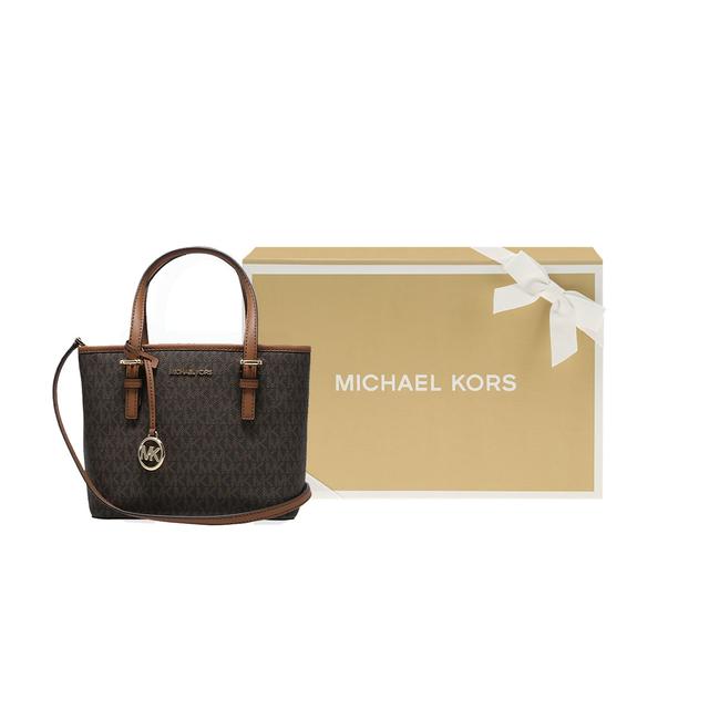 MICHAEL KORS MK Jet Set Logo Tote