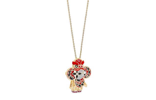 LOUIS VUITTON VIVIENNE RED LION DANCE 18K