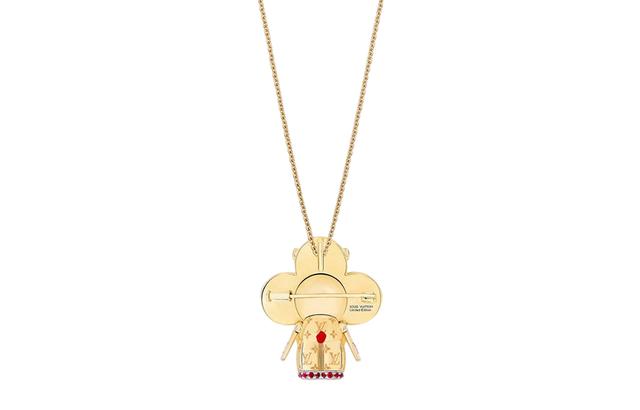 LOUIS VUITTON VIVIENNE RED LION DANCE 18K