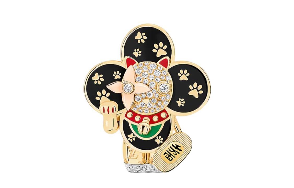 LOUIS VUITTON VIVIENNE MANEKI NEKO 18K 57