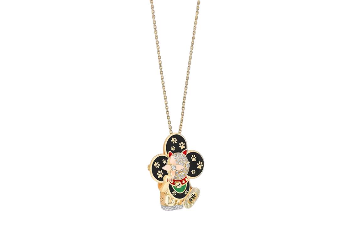 LOUIS VUITTON VIVIENNE MANEKI NEKO 18K 57